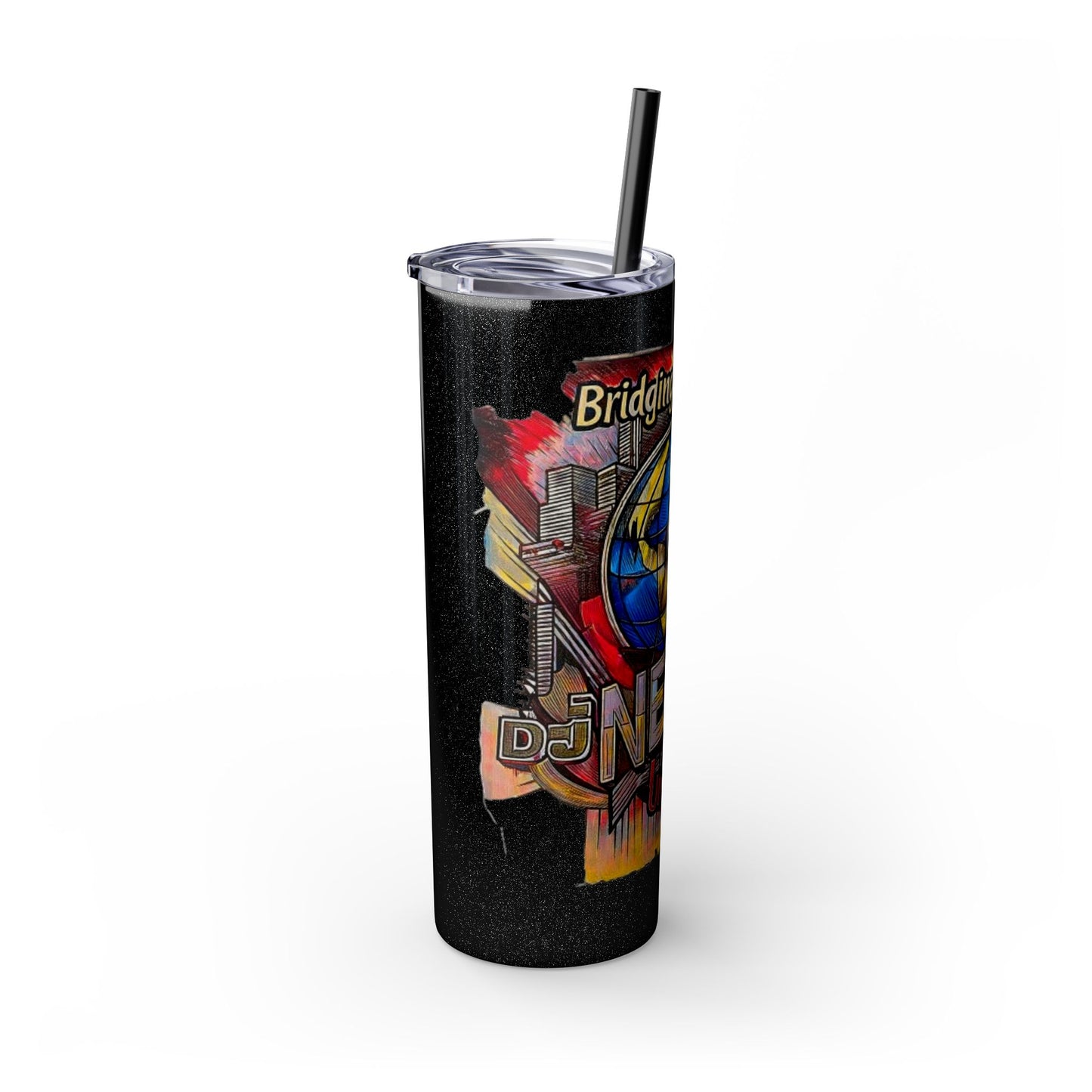 Skinny Tumbler with Straw, 20oz