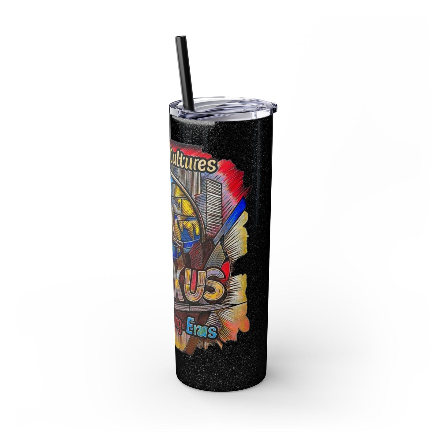 Skinny Tumbler with Straw, 20oz